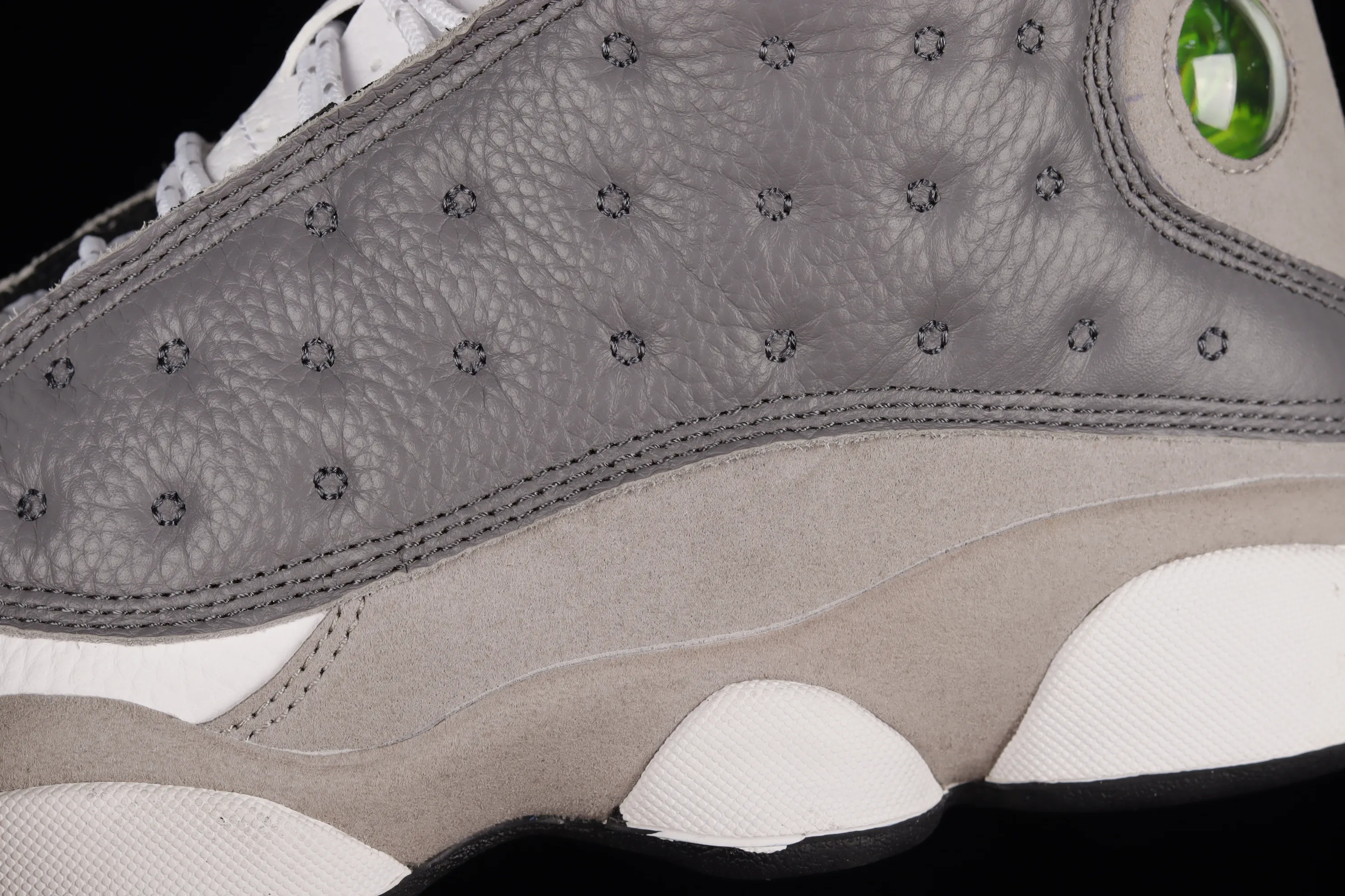 All categories Air Jordan Jordan series basketball shoes Air Jordan 13 Air Jordan 13 Retro AJ13 cool gray original real carbon real cat 414571-016